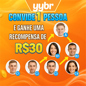 yybr Indique amigos para receber um bônus